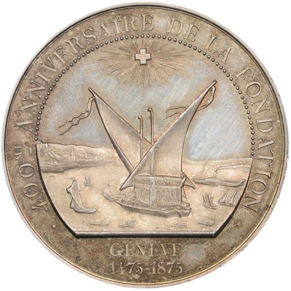 6607_1 Genève, Genève, Exercices de l'Arquebuse, 1875, stgl