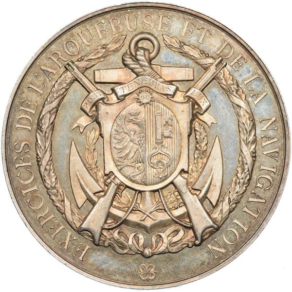 Genève, Genève, Exercices de l'Arquebuse, 1875, stgl