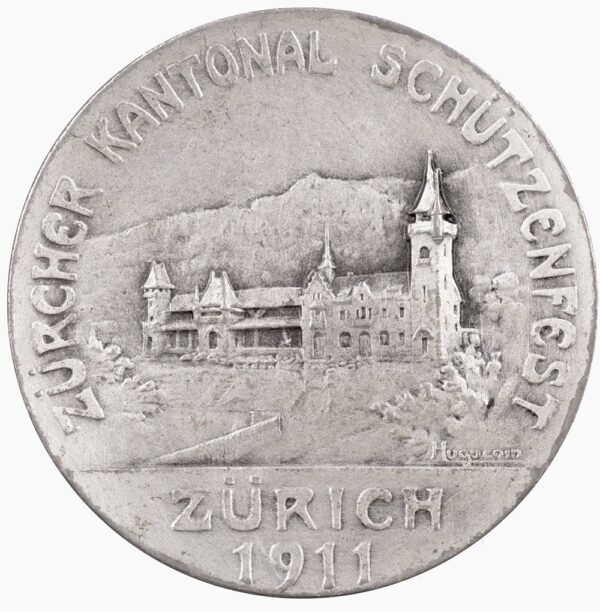 6661_1 Zürich, Zürich, Kantonales Schützenfest, 1911, unz/stgl