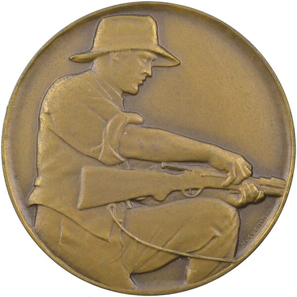 6692_2 Aargau, Kantonalschützengesellschaft, Schützengesellschaft, o.J., unz/stgl, Bronze