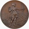 Genève, Genève,  Grand tir, 1896, stgl, Bronze