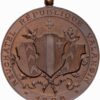 Neuenburg, Neuchâtel,  Eidgenöss. Schützenfest, 1898, stgl, Bronze