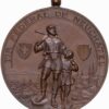 Neuenburg, Neuchâtel,  Eidgenöss. Schützenfest, 1898, stgl, Bronze