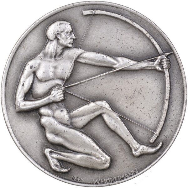 Zürich, Zürich,  Kantonales Schützenfest, 1926, stgl, Silber