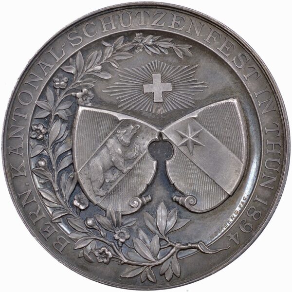 6746_1 Bern, Thun, Kantonales Schützenfest, 1894, unz/stgl