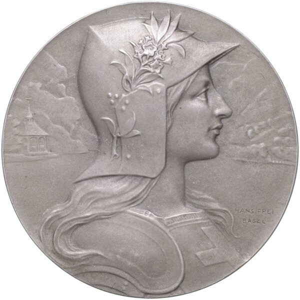 Luzern, Luzern,  Kantonales Schützenfest, 1901, stgl, Silber