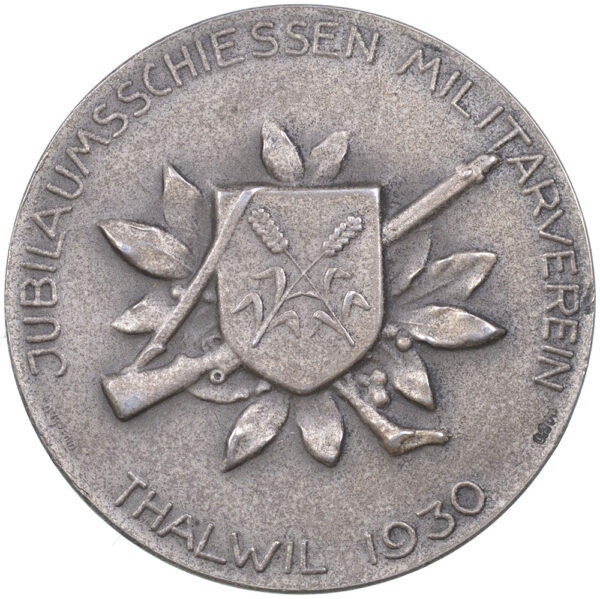 6763_1 Zürich, Thalwil, Jubiläumsschiessen Militärverein, 1930, unz/stgl