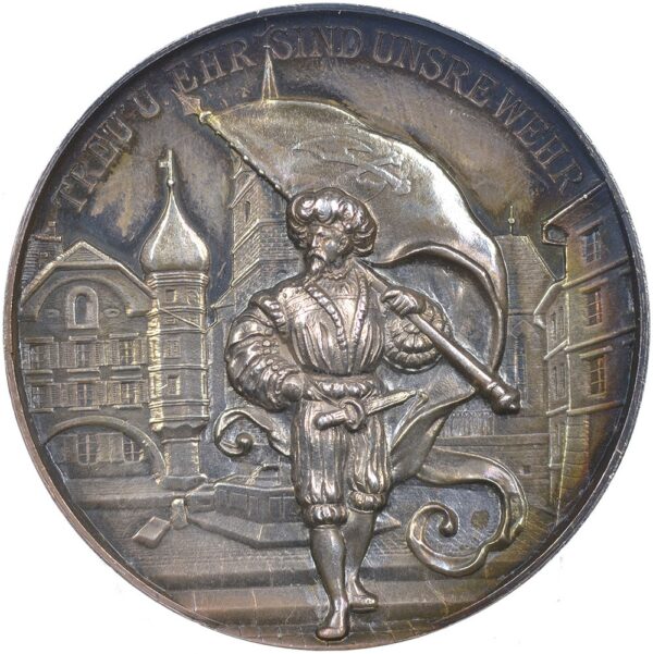 Bern, Biel, Westschw. Schützenfest, 1893, unz/stgl