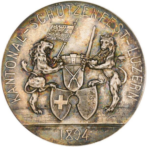 6800_1 Luzern, Luzern, Kantonales Schützenfest, 1894, stgl