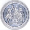6816_2 Neuenburg, LaChaux-de-Fonds, Eidgenöss. Schützenfest, 1863, unz-, Weissmetall