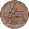 6894_2 Zürich, Winterthur, Kantonales Schützenfest, 1891, unz-, Bronze