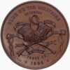 Genève, Genève,  Club du Tir militaire, 1899, stgl, Bronze