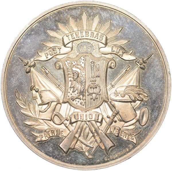 Genève, Genève, Abbaye des Carabiniers, 1883, stgl