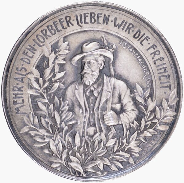 St. Gallen, Flawil,  Kantonales Schützenfest, 1899, unz/stgl, Silber