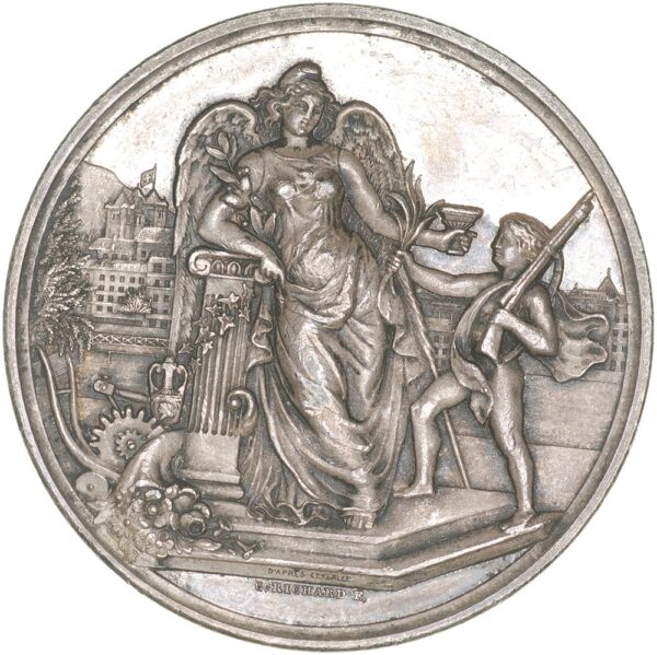 Genève, Genève, Kantonales Schützenfest, 1882, unz
