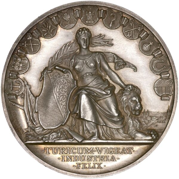 Zürich, Zürich, Freischiessen, 1892, stgl