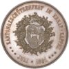 6968_1 St. Gallen, Ebnat-Kappel, Kantonales Schützenfest, 1891, unz, Silber