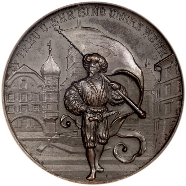 Bern, Biel, Mittelschweizerisches Schützenfest, 1893, stgl