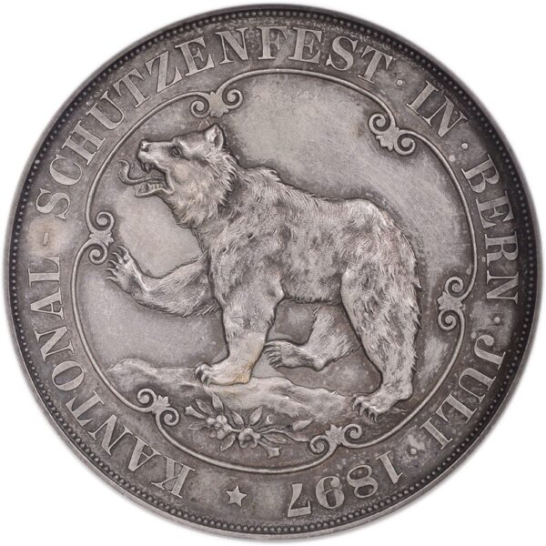 6988_1 Bern, Bern, Kantonales Schützenfest, 1897, stgl