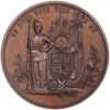 Genève, Genève,  Kantonales Schützenfest, 1882, stgl, Bronze