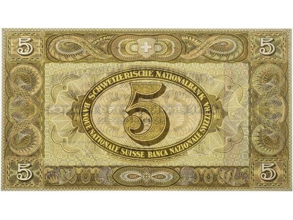 5 Franken, 1936, Wilhelm Tell, wenig gebraucht - > 75%