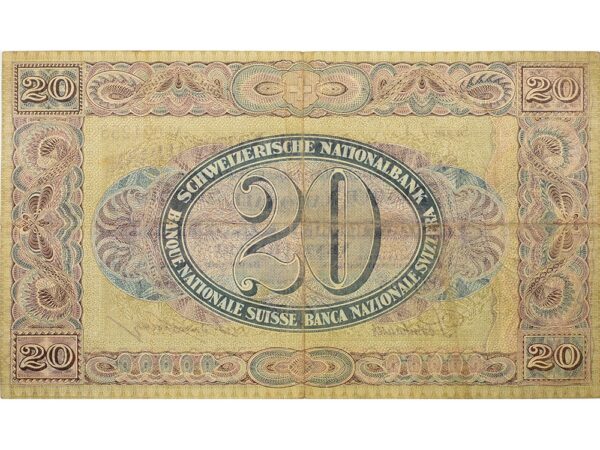 20 Franken, 1923, Vreneli, wenig gebraucht - > 75%