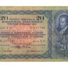70534_1 20 Franken, 1931, Heinrich Pestallozzi, gebraucht - > 50%