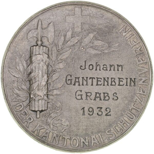 St. Gallen, St. Gallen, Kantonaler Schützenverein, 1932, stgl