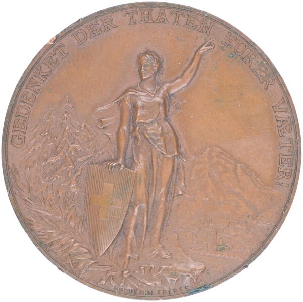 7064_1 Glarus, Glarus, Eidgenöss. Schützenfest, 1892, unz