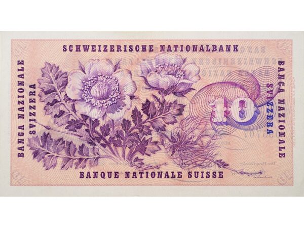 70677_2 10 Franken, 1967, Gottfried Keller, ungebraucht, bankfrisch - 100%