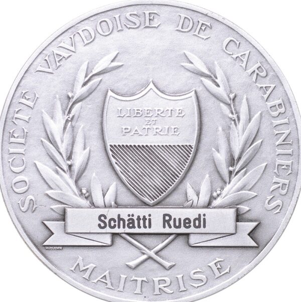 7073_1 Waadt, Maîtrise, Societe vaudoise de carabiniers, o.J., stgl, Br versi.