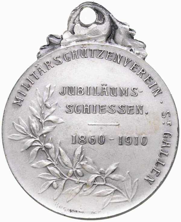 St. Gallen, St. Gallen, Militärschützenverein, 1910, unz/stgl
