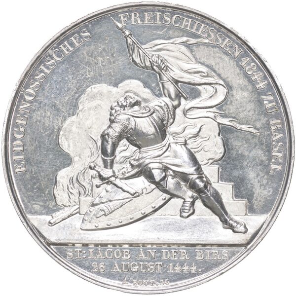 7080_1 Basel, Basel, Eidg. Freischiessen, 1844, stgl