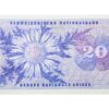 70814_2 20 Franken, 1974, General Dufour, ungebraucht, bankfrisch - 100%