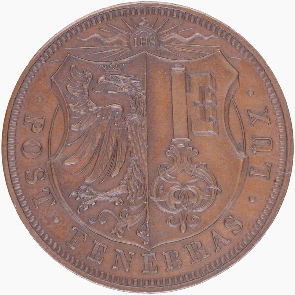 7103_1 Genève, Genève, Eidgenöss. Schützenfest, 1887, stgl, Bronze