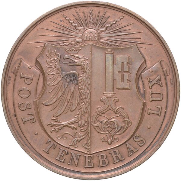Genève, Carouge,  Tir aux pigeons: Match national, 1909, unz, Bronze