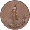 Ticino, Lugano,  Eidgenöss. Schützenfest, 1883, stgl, Bronze