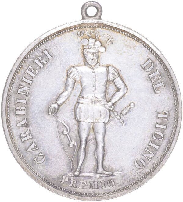 Ticino, Mendrisio, Kantonales Schützenfest, 1854, unz/stgl