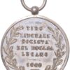Ticino, Lugano, Tiro liberale, 1888, unz/stgl