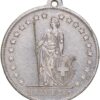 7153_2 Zürich, Zürich, Eidgenöss. Schützenfest, 1907, vz, Br versilbert