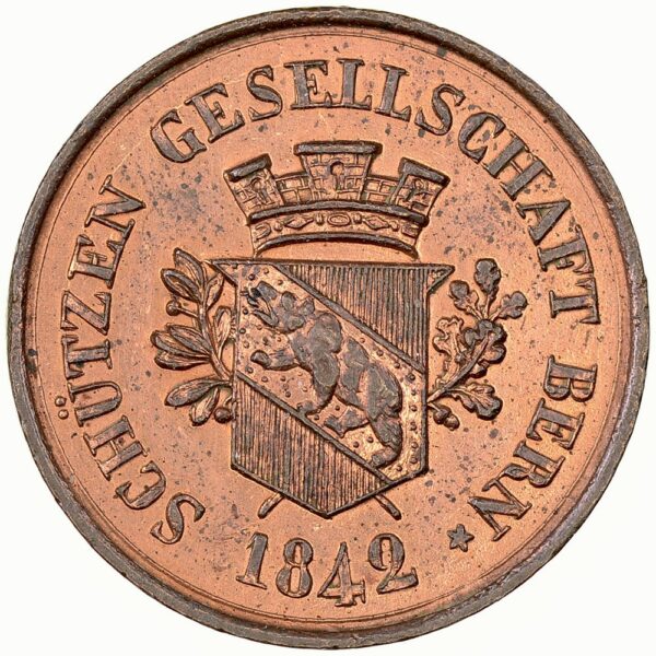 7162_1 Bern, Bern, Schützenjeton, 1842, unz