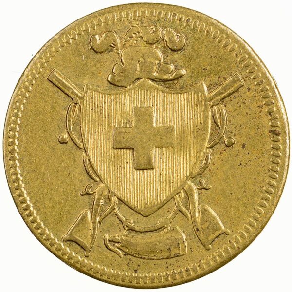 Aargau, Aarau, Schützenjeton, 1849, unz