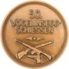 Bern, Bern,  Vögelinsegg Schiessen, 1984, unz/stgl, Bronze