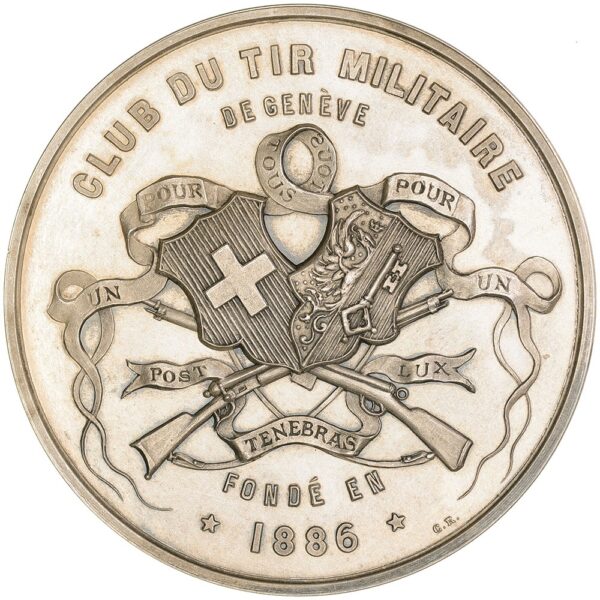 7189_1 Genève, Genève, Club de tir militaire, o.J., unz/stgl