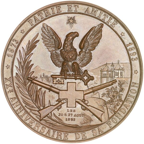 7191_1 Genève, Genève, Ecole de Tir des Amis du Mannequin, 1893, stgl