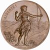 Genève, Genève,  Grand tir, 1896, stgl, Bronze