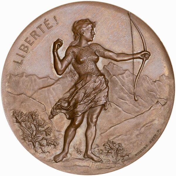Genève, Genève,  Grand tir, 1896, stgl, Bronze