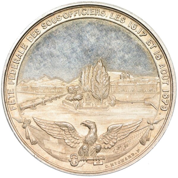 7216_1 Genève, Genève, Societe de tir, 1879, unz/stgl
