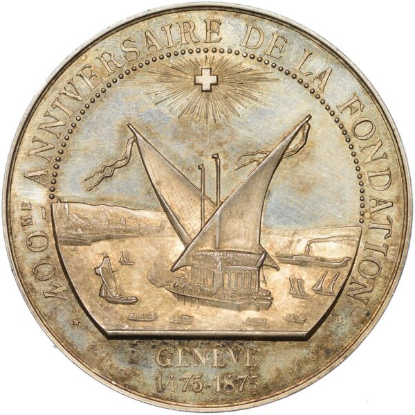 Genève, Genève, Exercices de l'Arquebuse, 1875, unz/stgl