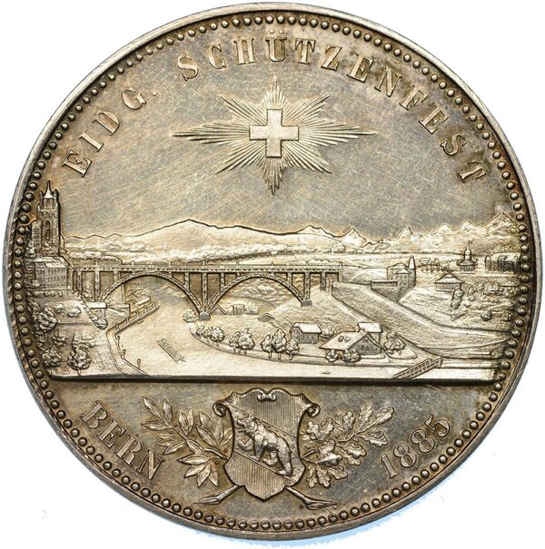 7248_1 Bern, Bern, Eidgenöss. Schützenfest, 1885, unz